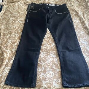 Masini Black Flare Women's Jeans